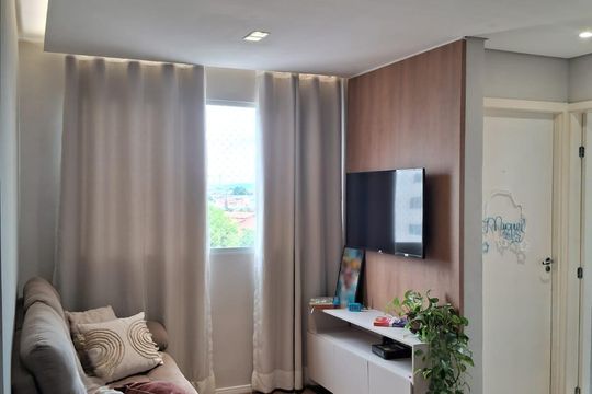 Sala de apartamento à venda com 2 quartos, 48m² em Jardim Boa Vista (Zona Oeste), Osasco