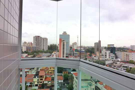 Suíte Sacada  de apartamento à venda com 1 quarto, 61m² em Jardim do Mar, São Bernardo do Campo