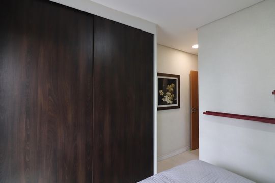 Suíte  de apartamento à venda com 1 quarto, 61m² em Jardim do Mar, São Bernardo do Campo
