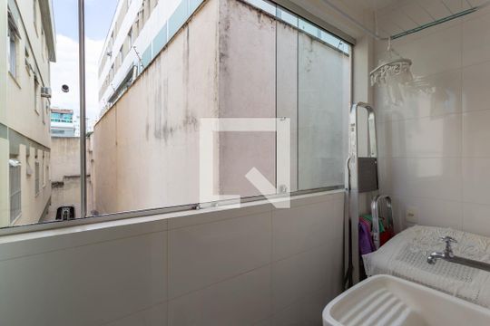 Área de serviço de apartamento à venda com 2 quartos, 80m² em Sagrada Família, Belo Horizonte
