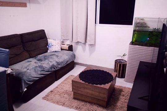Sala de apartamento à venda com 2 quartos, 41m² em Olaria, Canoas