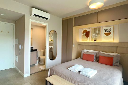 Studio de kitnet/studio para alugar com 1 quarto, 27m² em Cerqueira César, São Paulo