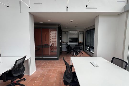 Coworking  de kitnet/studio para alugar com 1 quarto, 27m² em Cerqueira César, São Paulo