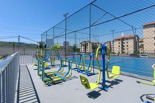 Área comum - Academia de apartamento para alugar com 2 quartos, 43m² em Paciência, Rio de Janeiro