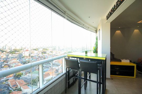 Varanda de apartamento à venda com 3 quartos, 108m² em Vila Primavera, São Paulo