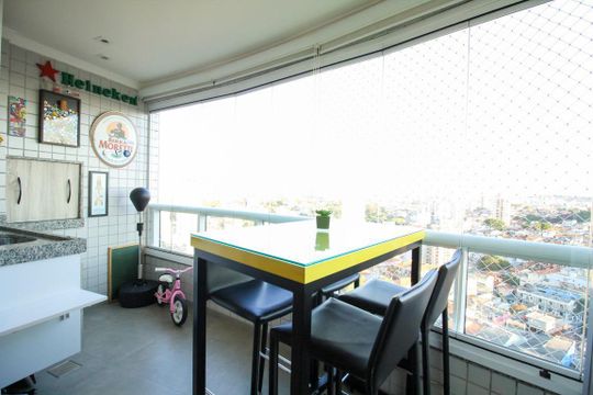 Varanda de apartamento à venda com 3 quartos, 108m² em Vila Primavera, São Paulo