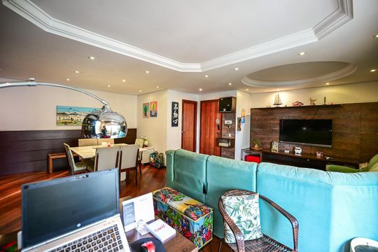 Sala de apartamento à venda com 4 quartos, 156m² em Vila Suzana, São Paulo