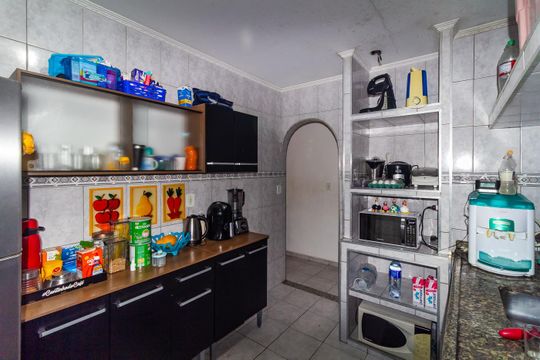 Cozinha de apartamento à venda com 2 quartos, 65m² em Fazenda da Juta, São Paulo