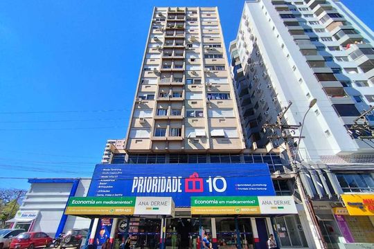 Fachada  de kitnet/studio para alugar com 1 quarto, 30m² em Centro, Novo Hamburgo