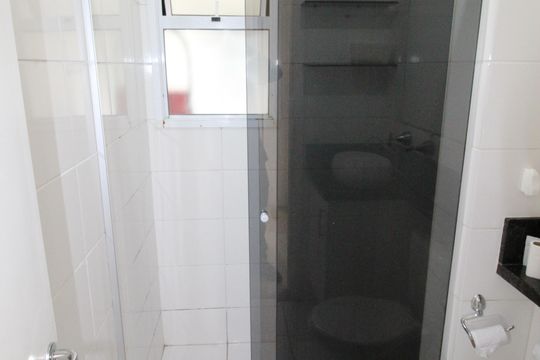 Banheiro  de apartamento para alugar com 2 quartos, 78m² em Jardim Copacabana, São José dos Campos