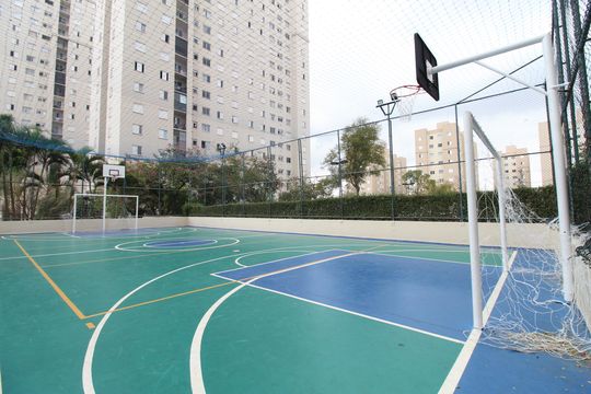 Área comum - Quadra Esportiva de apartamento para alugar com 2 quartos, 78m² em Jardim Copacabana, São José dos Campos