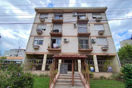 Fachada  de apartamento à venda com 2 quartos, 65m² em Vila Rosa, Novo Hamburgo
