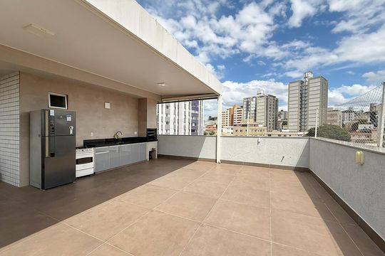 Cobertura de apartamento à venda com 4 quartos, 190m² em Calafate, Belo Horizonte