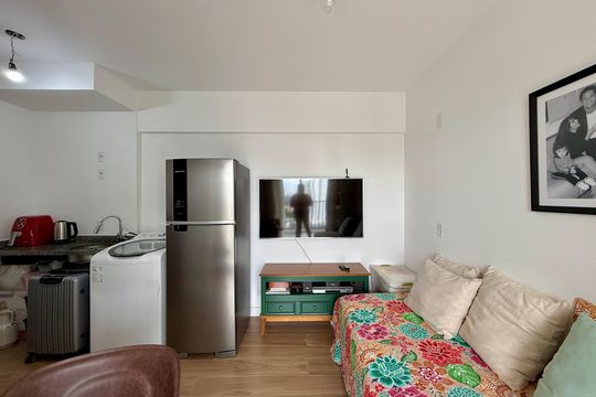 Quarto de kitnet/studio para alugar com 0 quarto, 23m² em Santo Amaro, São Paulo