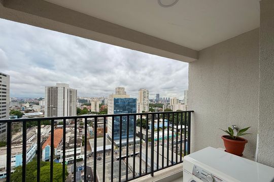 Sacada de kitnet/studio para alugar com 0 quarto, 23m² em Santo Amaro, São Paulo
