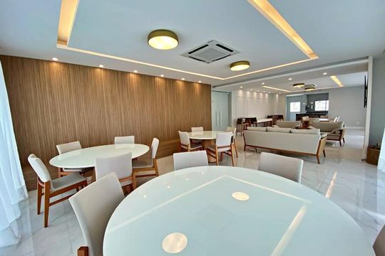 Área comum de apartamento para alugar com 3 quartos, 136m² em Boqueirão, Santos