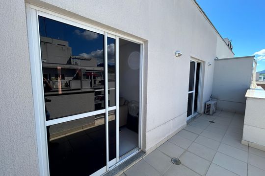 Varanda da Suíte de apartamento à venda com 2 quartos, 138m² em Cachambi, Rio de Janeiro