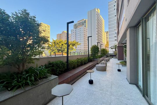 Área comum de apartamento à venda com 2 quartos, 92m² em Jardim das Acacias, São Paulo