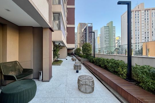 Área comum de apartamento à venda com 2 quartos, 92m² em Jardim das Acacias, São Paulo