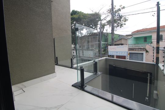 Sacada da suíte 2 de apartamento à venda com 3 quartos, 155m² em Campininha, São Paulo