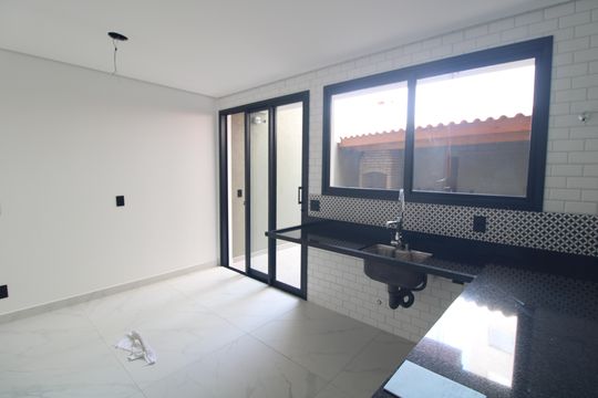 Cozinha de apartamento à venda com 3 quartos, 155m² em Campininha, São Paulo