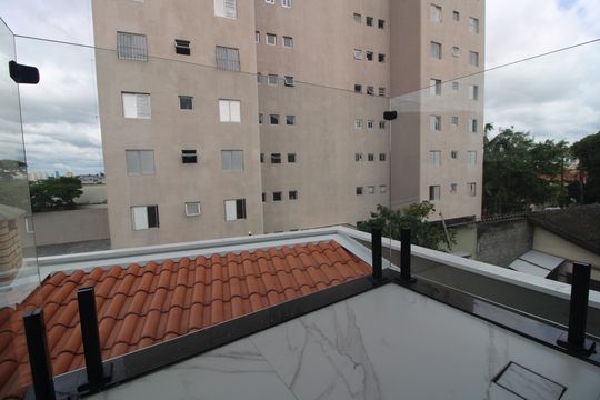 Sacada da suíte 1 de apartamento à venda com 3 quartos, 155m² em Campininha, São Paulo