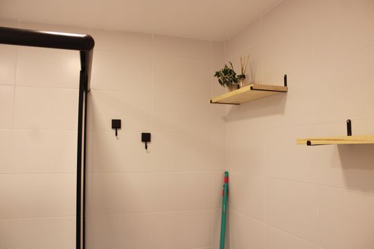 Banheiro de kitnet/studio à venda com 1 quarto, 19m² em Vila Dom Pedro I, São Paulo