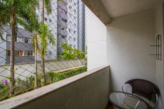 Varanda da sala de apartamento à venda com 3 quartos, 89m² em Vila Gilda, Santo André