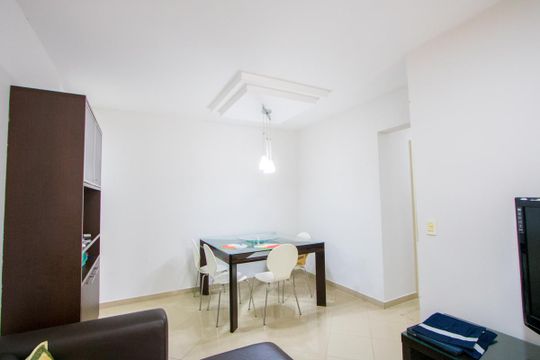 Sala de apartamento à venda com 3 quartos, 89m² em Vila Gilda, Santo André