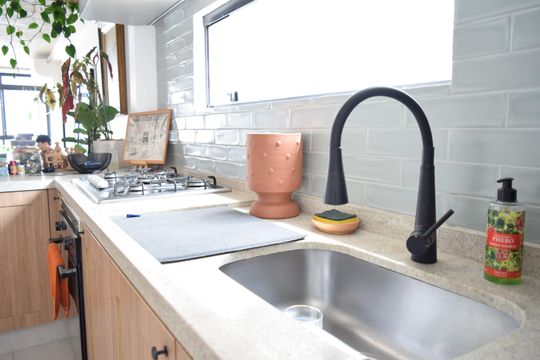 Cozinha de apartamento à venda com 3 quartos, 115m² em Pinheiros, São Paulo