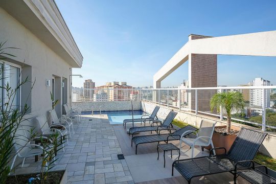 Piscina de apartamento à venda com 1 quarto, 36m² em Rudge Ramos, São Bernardo do Campo