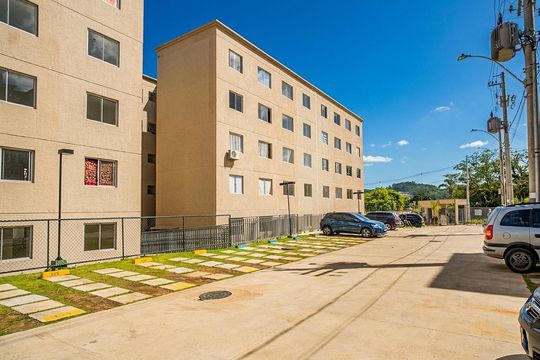 Área comum de apartamento à venda com 2 quartos, 45m² em Campo Novo, Porto Alegre