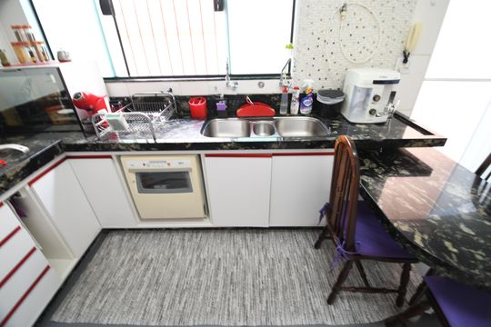 Cozinha de casa à venda com 3 quartos, 200m² em Jardim Santa Genebra Ii (barao Geraldo), Campinas
