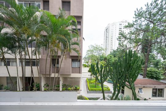 Vista da Sala de apartamento à venda com 2 quartos, 72m² em Vila Clementino, São Paulo