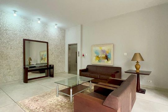 Hall de entrada de apartamento para alugar com 3 quartos, 130m² em Paraíso, São Paulo
