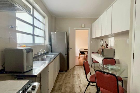 Cozinha de apartamento para alugar com 3 quartos, 130m² em Paraíso, São Paulo