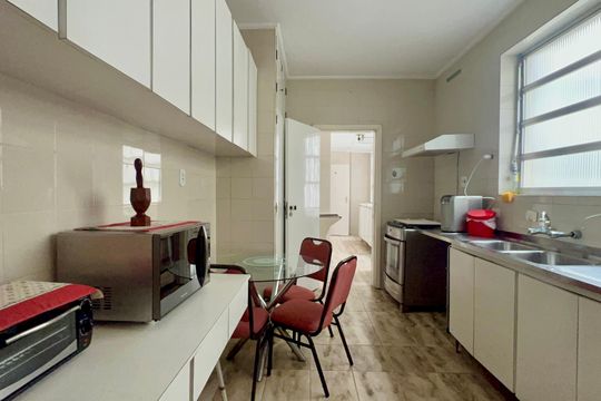 Cozinha de apartamento para alugar com 3 quartos, 130m² em Paraíso, São Paulo