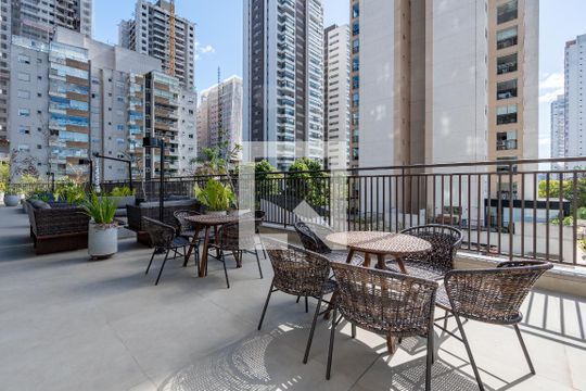 Área externa de apartamento à venda com 1 quarto, 29m² em Jardim Prudência, São Paulo