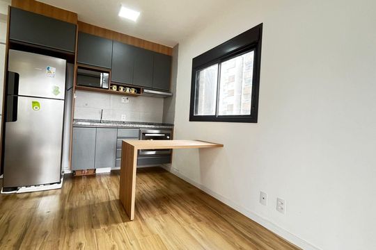 Sala de apartamento à venda com 1 quarto, 29m² em Jardim Prudência, São Paulo