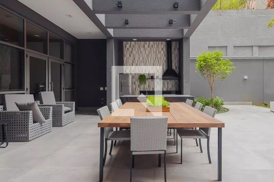 Área comum - Churrasqueira de apartamento à venda com 1 quarto, 29m² em Pinheiros, São Paulo