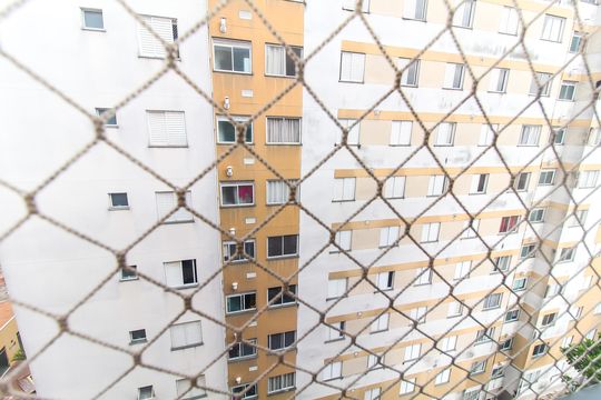 Vista da Sala de apartamento à venda com 2 quartos, 46m² em Vila Carmosina, São Paulo