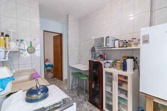 Cozinha de apartamento à venda com 2 quartos, 52m² em Vila Silvia, São Paulo