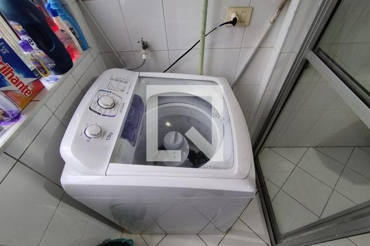 Área de serviço de apartamento à venda com 2 quartos, 57m² em Vila das Merces, São Paulo