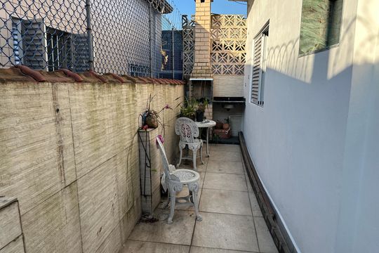 Churrasqueira de casa para alugar com 2 quartos, 127m² em Centro, São Vicente