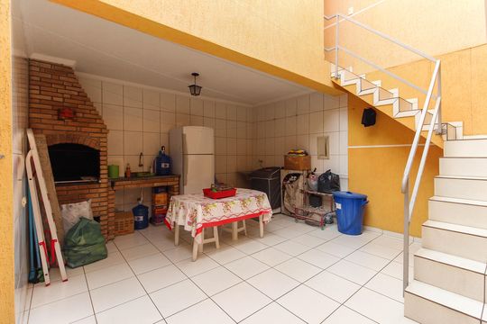Churrasqueira de casa à venda com 3 quartos, 170m² em Parque Cruzeiro do Sul, São Paulo