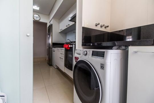 Área de Serviço de apartamento para alugar com 2 quartos, 100m² em Tamboré, Santana de Parnaíba