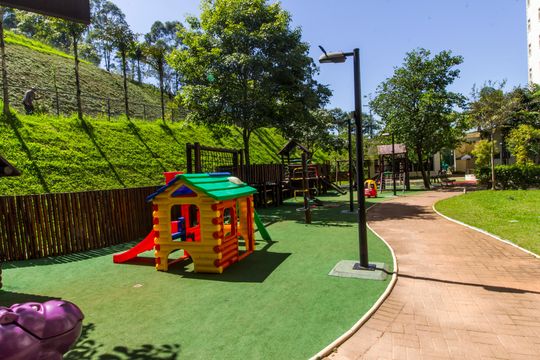 Área comum - Playground de apartamento para alugar com 2 quartos, 100m² em Tamboré, Santana de Parnaíba