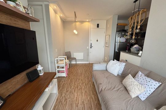Sala de apartamento à venda com 2 quartos, 45m² em Belenzinho, São Paulo