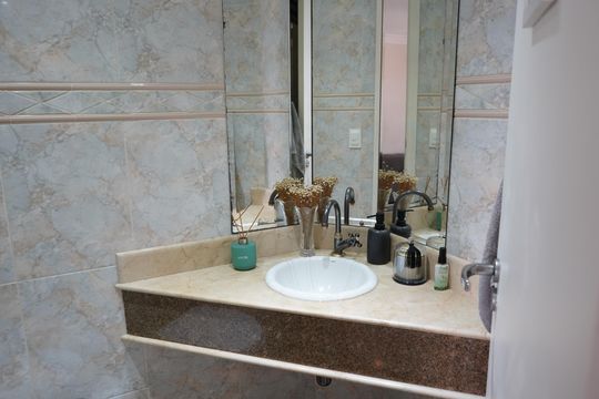 Lavabo de apartamento à venda com 3 quartos, 105m² em Tatuapé, São Paulo