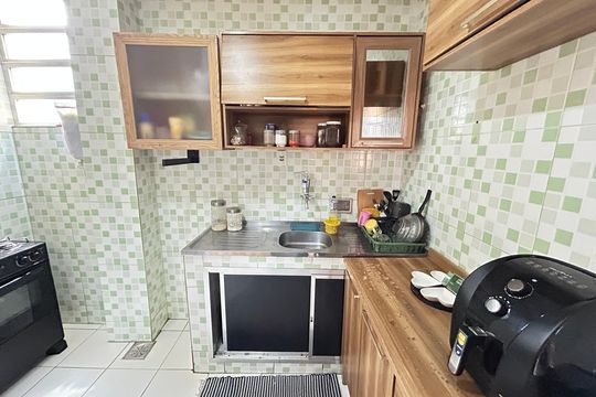 Cozinha de apartamento para alugar com 2 quartos, 38m² em Piedade, Rio de Janeiro